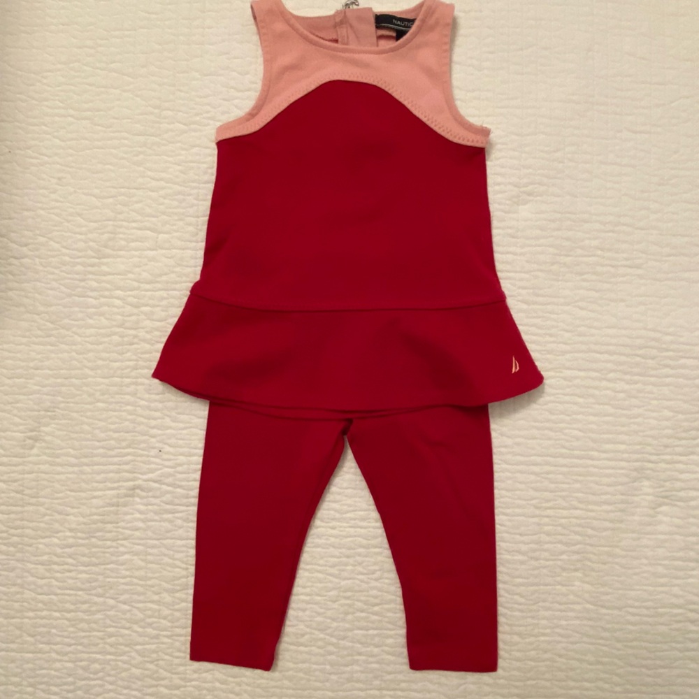 Nautica Girls 6-9 Months Outfit